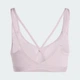 Женское бра adidas All Me Essentials Medium Support adidas KA7262 (XS) фиолетовый (4068819772071) - изображение 7