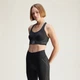 Женское бра adidas by Stella McCartney TruePace High Support adidas JD8407 (XS (A-B)) черный (4067905680153) - изображение 1