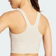 Женская майка adidas All Me Medium Support adidas JL5522 (XL) бежевый (4068811378257) - изображение 5