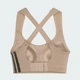 Жіноче бра TLRD Impact Training High Support adidas JX8843 (M (A-B)) коричневий (4068809124750) - зображення 9