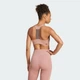 Женское спортивное бра Powerimpact Training Medium-Support 3-Stripes adidas JI7989 (XL (A-B)) розовый (4067891127328) - изображение 2
