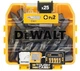Набір біт DeWalt PZ2 25 мм 25 шт DT71521-QZ - зображення 1