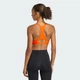Женское бра Optime Essentials Workout Light Support adidas KA4718 (XS) оранжевый (4068822017619) - изображение 2