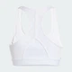 Жіноче бра Powerreact Train Medium-Support 3-Stripes adidas JH1415 (XL (A-B)) білий (4067891624063) - зображення 8