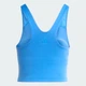 Жіноча майка adidas All Me Medium Support adidas KA4818 (L) синій (4068819766155) - зображення 6