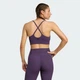 Жіноче бра adidas All Me Light Support Rib Long Line adidas JL5544 (XL) фіолетовий (4068811362898) - зображення 2
