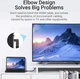 Кабель Vention HDMI M - M, 1.0 м, V2.0, 4K 60Гц, кут 270°, PVC, Black (AAQBF) - зображення 7