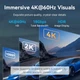 Кабель Vention HDMI M-M, 12.0 м, V2.0 4K 30Гц оплетка Black (ALLBM) - изображение 5