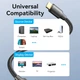 Кабель Vention HDMI M-M, 12.0 м, V2.0 4K 30Гц оплетка Black (ALLBM) - изображение 9