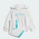 Дитячий спортивний костюм MERCEDES - AMG PETRONAS FORMULA ONE TEAM DNA BABY adidas JV5445 (62) білий (4068802672852) - зображення 1