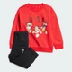 Дитячий комплект: світшот та штани adidas x Disney Mickey Mouse Kids adidas JN6098 (62) червоний (4067905737222) - зображення 1