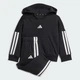 Детский комплект: худи и брюки Essentials Kids adidas JD6484 (98) черный (4067901309652) - изображение 2