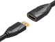 Кабель-удлинитель Vention HDMI M-F, 1.0 м, V2.0, 4K 60Hz PVC Black (VAA-B06-B100) - изображение 3