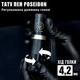 Машинка для тату беспроводная Poseidon Flash HM124, аккумулятор 1500 mAh для татуажа, перманента Black - изображение 4