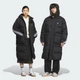 Куртка 3-Stripes Long Down adidas KC2564 (XS) черный (4068816048568) - изображение 1