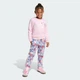 Дитячий комплект: світшот і штани adidas Originals x Liberty London CREW adidas KD1750 (110) рожевий (4068821635319) - зображення 1
