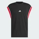 Мужская майка adidas Basketball All-World Sleeveless adidas JI7577 (L) черный (4067891724855) - изображение 6