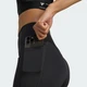 Жіночі легінси Optime Essentials No Front Rise Seam 7/8 adidas JY4815 (XL) чорний (4068808072113) - зображення 5