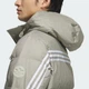 Куртка 3-Stripes Long Down adidas KF3698 (XL) зеленый (4068816044775) - изображение 7