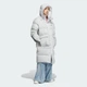 Куртка 3-Stripes Long Down adidas KC2566 (L) белый (4068816048704) - изображение 3