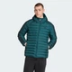 Мужская куртка Synthetic Hooded Jacket adidas JX4116 (S) зеленый (4068809552294) - изображение 1