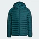 Мужская куртка Synthetic Hooded Jacket adidas JX4116 (S) зеленый (4068809552294) - изображение 6