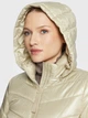 Куртка демісезонна коротка з капюшоном жіноча Calvin Klein K20K204867-AF6 S Бежева (8719856872793) - зображення 4