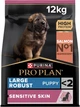 Сухой корм для собак Purina Pro Plan Large Robust Puppy Sensitive Skin с лососем для щенков крупных пород массивного телосложения с чувствительной кожей 12 кг (8445290502254) - изображение 1