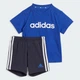 Дитячий комплект: футболка і шорти Essentials Lineage adidas IB4770 (62) синій (4066762234592) - зображення 2