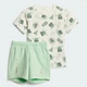 Детский комплект: футболка и шорты adidas x Star Wars The Mandalorian Kids adidas JF3628 (62) белый (4067905885534) - изображение 2
