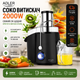 Высокоскоростная соковыжималка Adler 2000 Вт с широким горлом - изображение 1