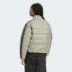 Женская куртка Essentials CLIMAWARM 3-Stripes Synthetic Down adidas JX7809 (S) зеленый (4068811713416) - изображение 2
