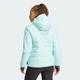 Женская куртка Terrex Multi Essentials CLIMAWARM Insulated Hooded adidas KB2170 (XS) бирюзовый (4068808145763) - изображение 2
