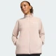 Женская флисовая куртка Multi Essentials Full-Zip adidas KB2195 (XS) коричневый (4068819162162) - изображение 5