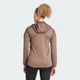 Жіноча куртка Terrex Xperior Climawarm+ Wind Light Fleece Hooded adidas JM0159 (L) коричневий (4068808145879) - зображення 2