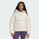 Жіноча куртка Essentials CLIMAWARM Synthetic Down Puffer Hooded adidas JV7768 (M) бежевий (4068812714733) - зображення 1