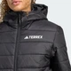 Женская куртка Terrex Multi Essentials CLIMAWARM Insulated Hooded adidas KB2169 (XS) черный (4068808165099) - изображение 4