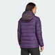 Женский пуховик Terrex Multi Light Down CLIMAWARM adidas JZ9988 (M) фиолетовый (4068809576924) - изображение 2