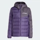 Женский пуховик Terrex Multi Light Down CLIMAWARM adidas JZ9988 (M) фиолетовый (4068809576924) - изображение 6