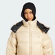 Жіночий пуховик Essentials adidas JX2998 (M) бежевий (4068808504447) - зображення 4