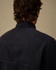 Чоловіча лляна сорочка вільного крою чорна C.P. Company linen shirt Black 18CMSH239A 005415G - XL - зображення 4