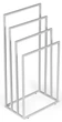 Stojak na ręczniki ModernHome by Multistore AIE-44-5 4 szczeble Biały (5905817011537) - obraz 1