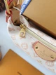 Сумка жіноча Louis Vuitton Pochette Hills біла (093) - зображення 8