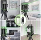 Лазерный уровень нивелир Huepar S04CG 4D 16 линий+приемник | Bluetooth | Osram | 360° | Зеленый луч - изображение 5