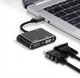 Перехідник USB на HDMI та VGA для підключення додаткового монітора 78215 - изображение 3