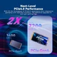 SSD M2 2242 1Тб NVMe KingSpec X400-1Tb PRIDE твердотельный накопитель PCIe 4.0 Gen4 gaming for PS5 - изображение 3