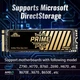 SSD M2 2280 2Тб PCIE 5.0*4 KingSpec X500-2Tb PCI-e Gen5 NVMe накопитель с DRAM для PS5 - изображение 3