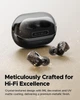 SoundPeats H3 Luxury HiFi навушники бездротові Bluetooth TWS titanium вакуумні LDAC AI ANC HiResHybrid 1DD + 2BA - зображення 5