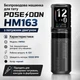 Безпроводова машинка для тату POSEIDON HM163, з потужним двигуном, легка тату машинка для майстрів початківців - зображення 1