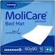 Пеленка поглощающая гигиеническая Hartmann MoliCare Premium Bed Mat с суперабсорбентом 9 капель 60x90 см 15 шт (4052199507910) - изображение 1